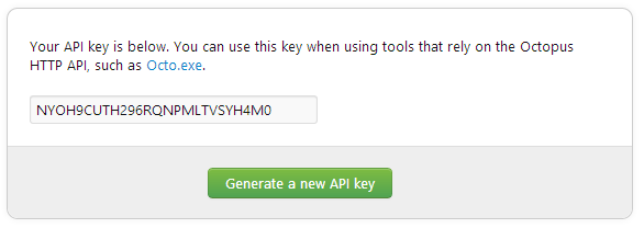 Generate API Key